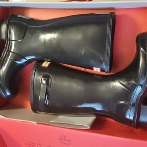 Hunter boots black